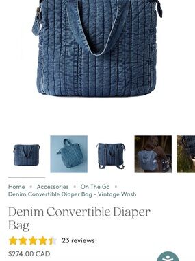 new diaper bag